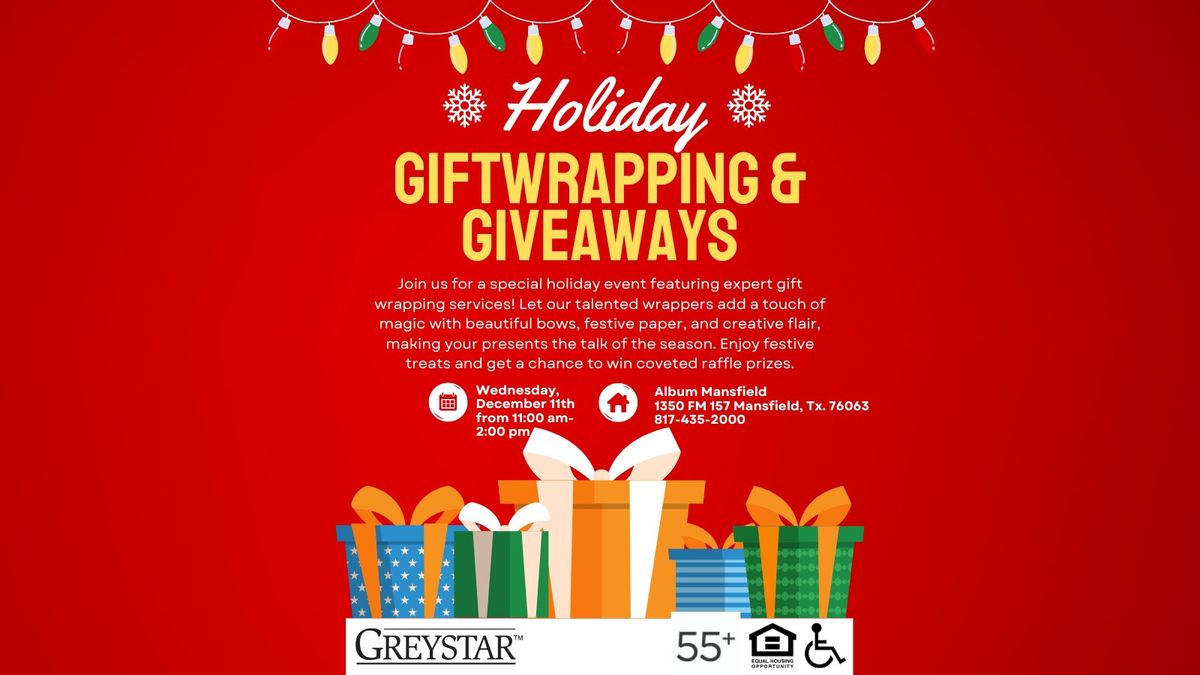 Gift Wrapping & Giveaways