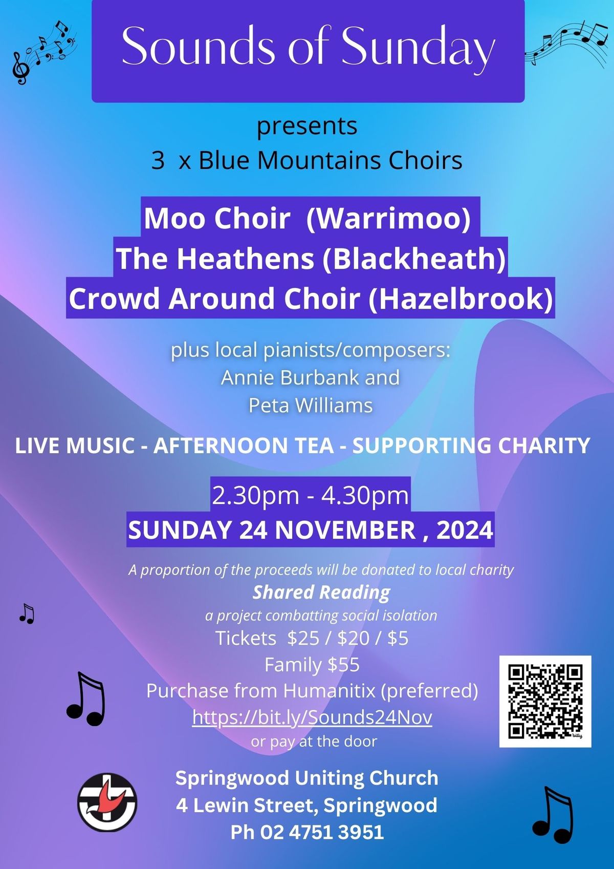 Sounds of Sunday: 3 Blue Mountains Choirs