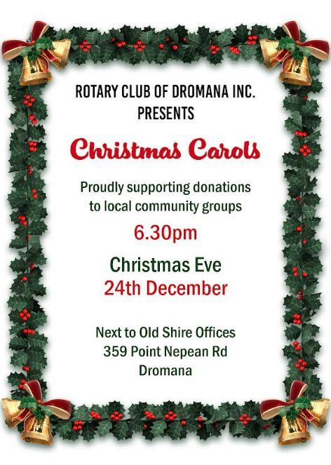 Rotary Club of Dromana Christmas Eve Carols