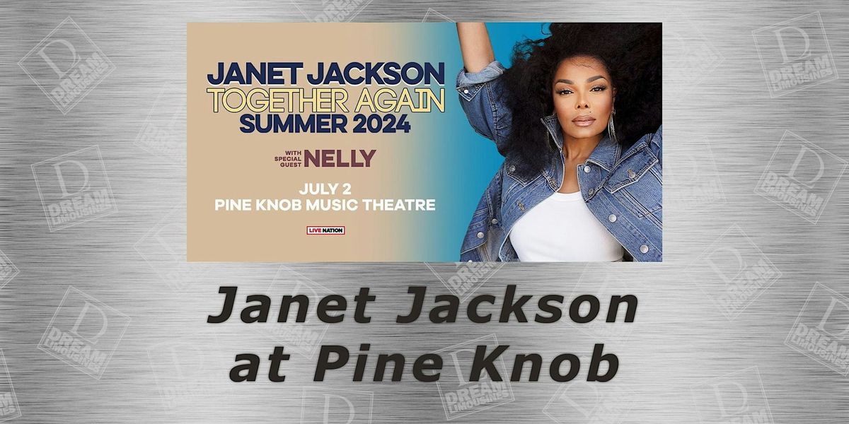 Shuttle Bus to See Janet Jackson at Pine Knob Music Theatre