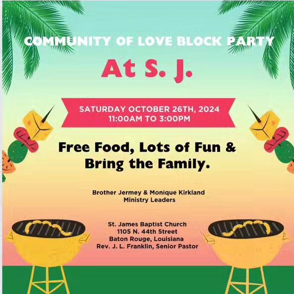 COMMUNITY OF LOVE BLOCK PARTY