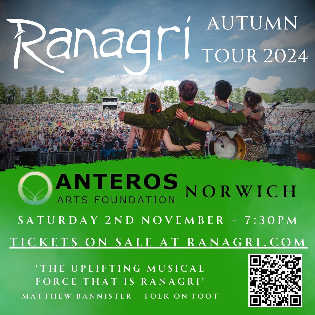 Ranagri @ Anteros Arts, Norwich