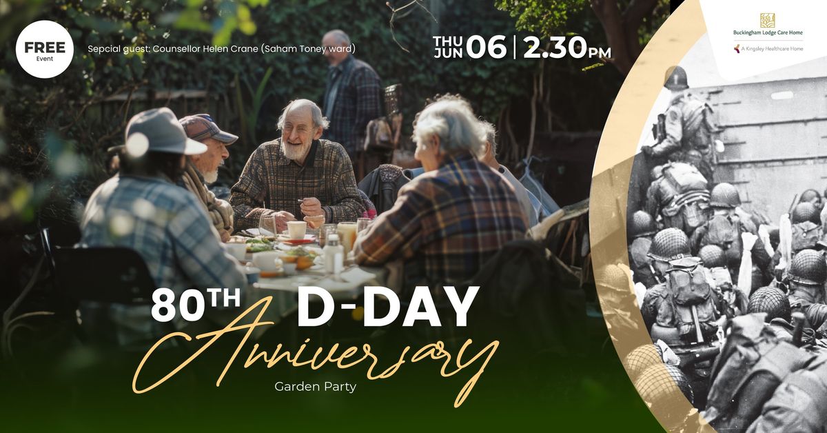80th Anniversary D-Day Garden Party