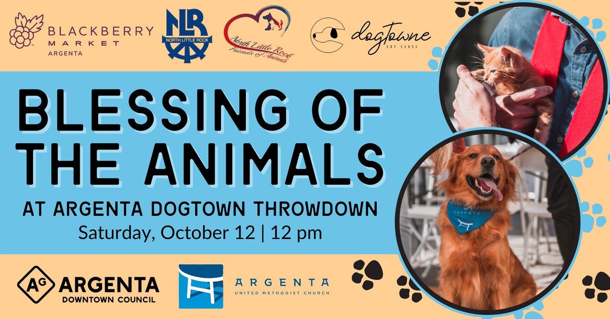 Blessings of the Animals at Dogtown Throwdown