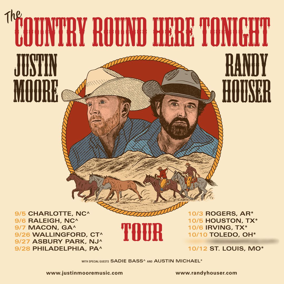 Justin Moore with Randy Houser