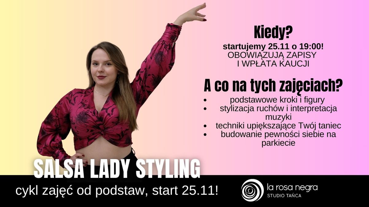 SALSA LADY STYLING od podstaw z Martyn\u0105 - cykl zaj\u0119\u0107\u2764\ufe0f