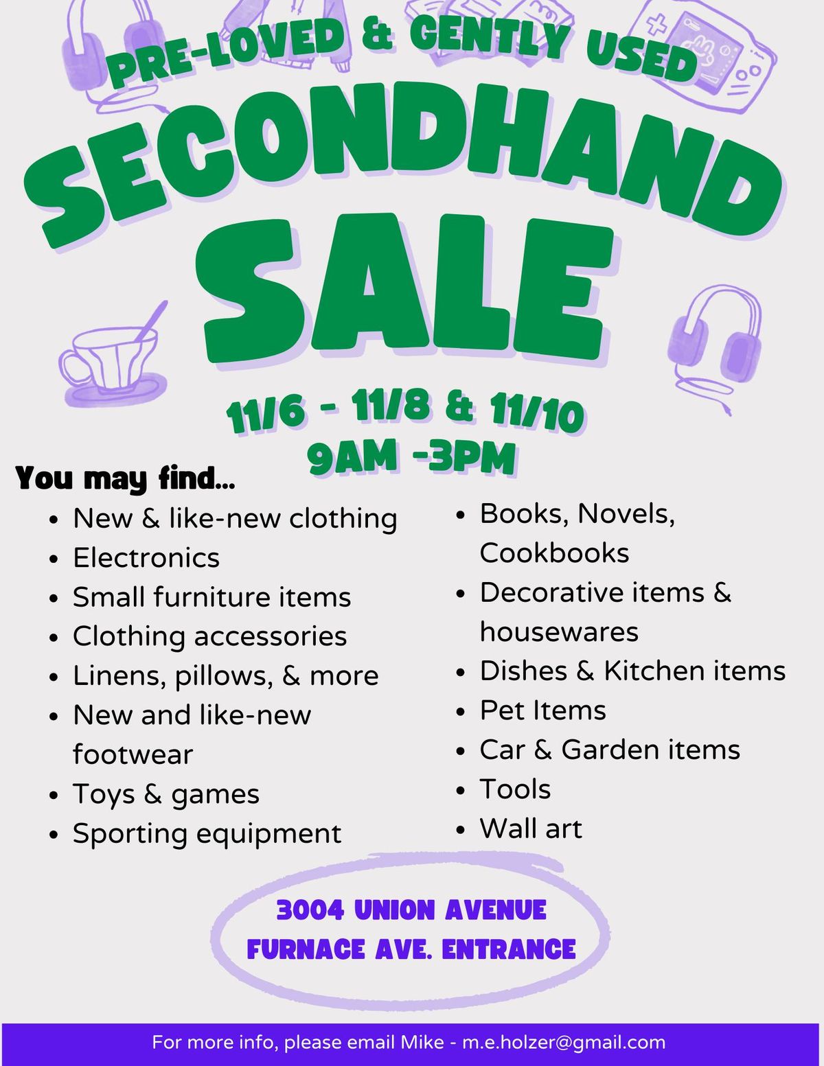 Secondhand Sale