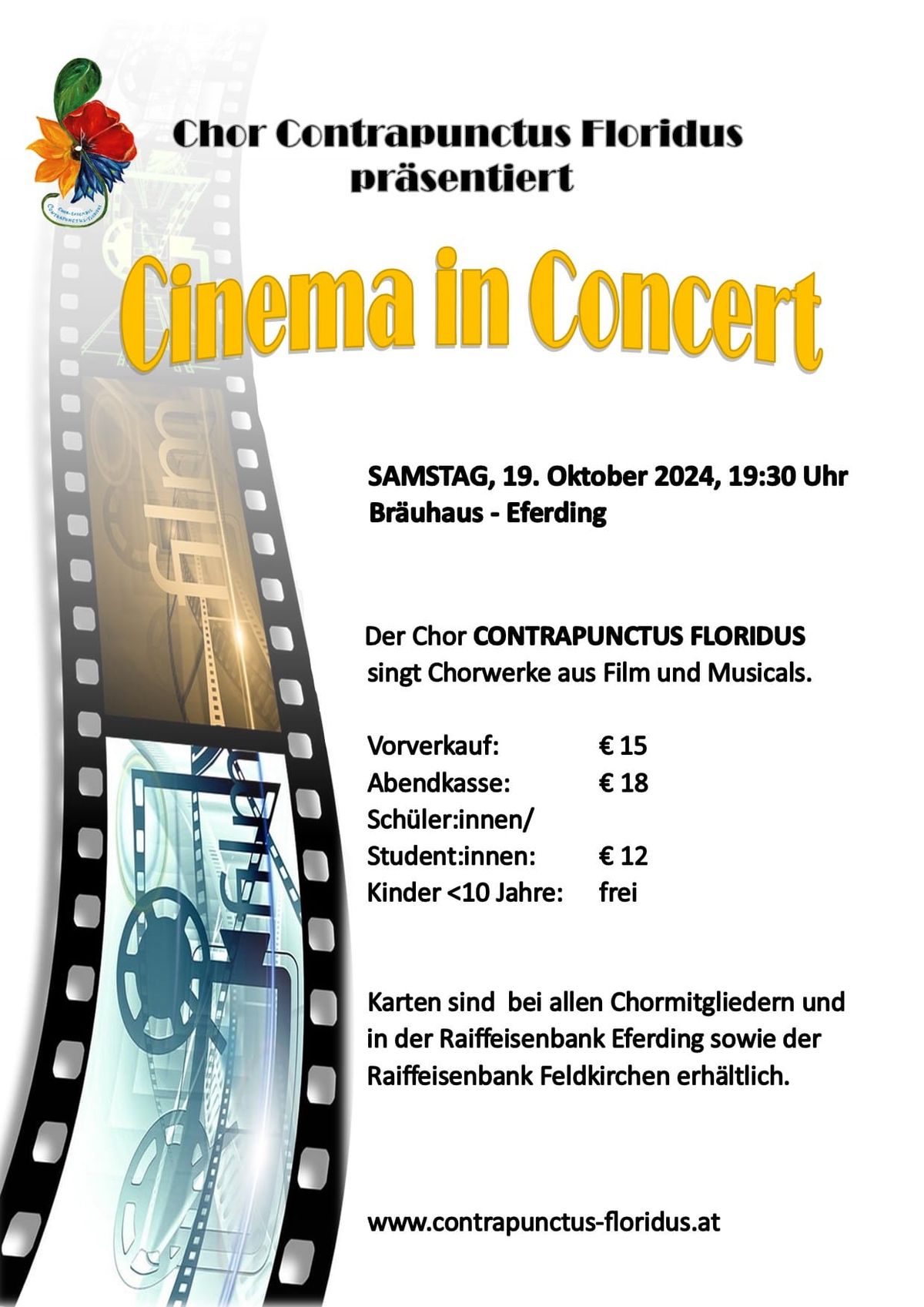 Chorkonzert "Cinema in Concert"