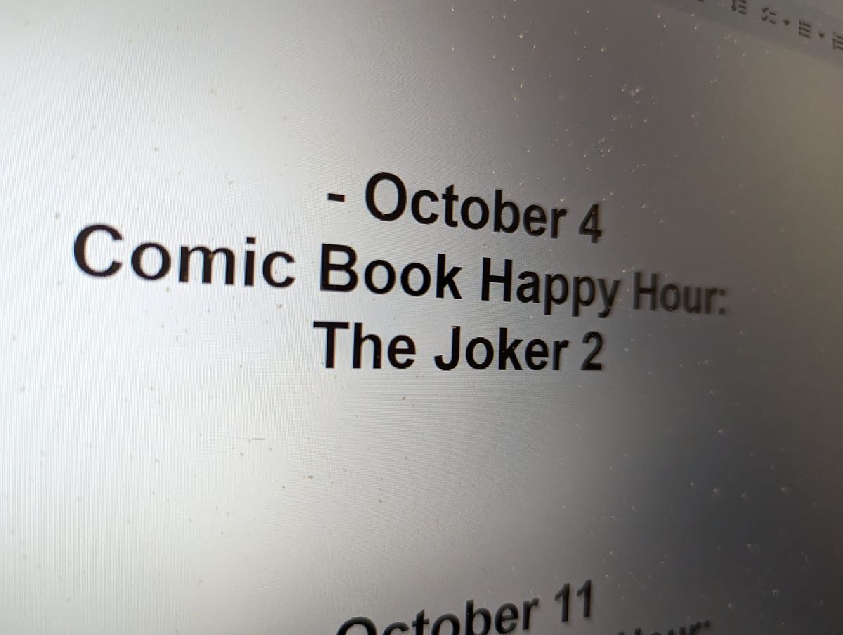 Comic Book Happy Hour! The Joker