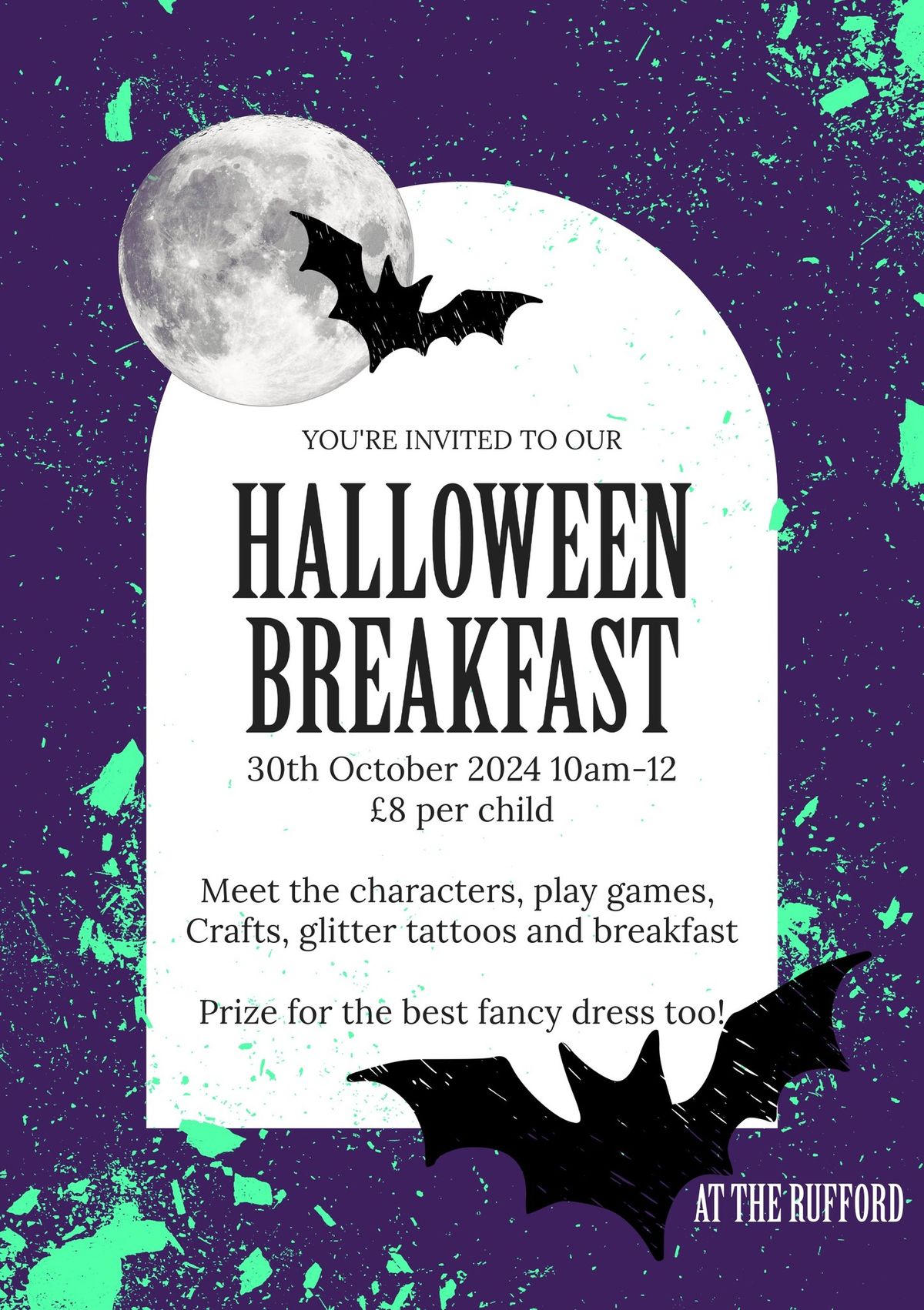 Halloween breakfast \ud83d\udc7b