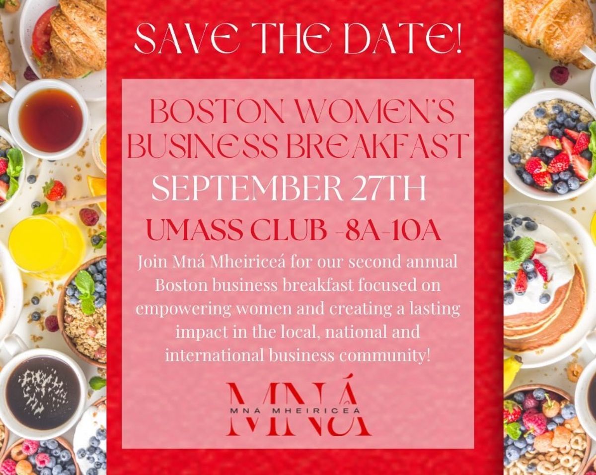 Boston Business Breakfast: Empowering Women