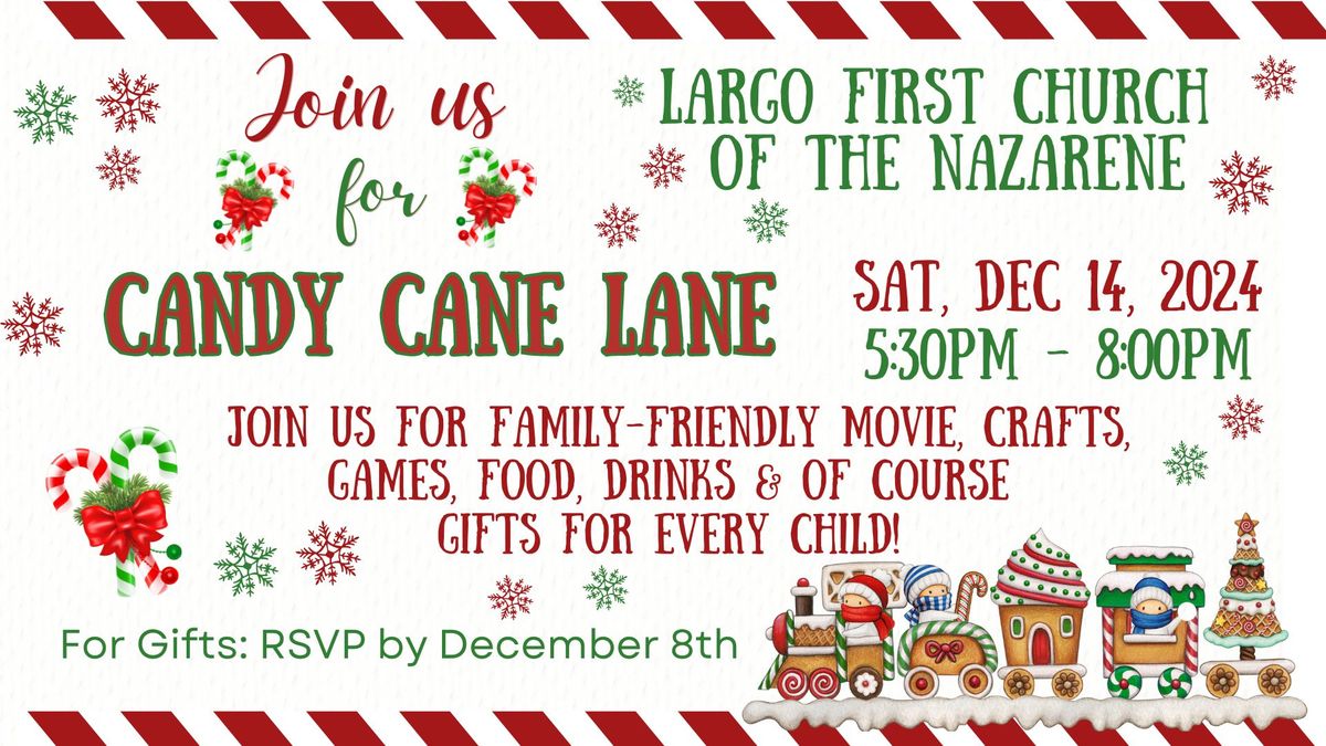 2024 Candy Cane Lane Christmas Giveaway