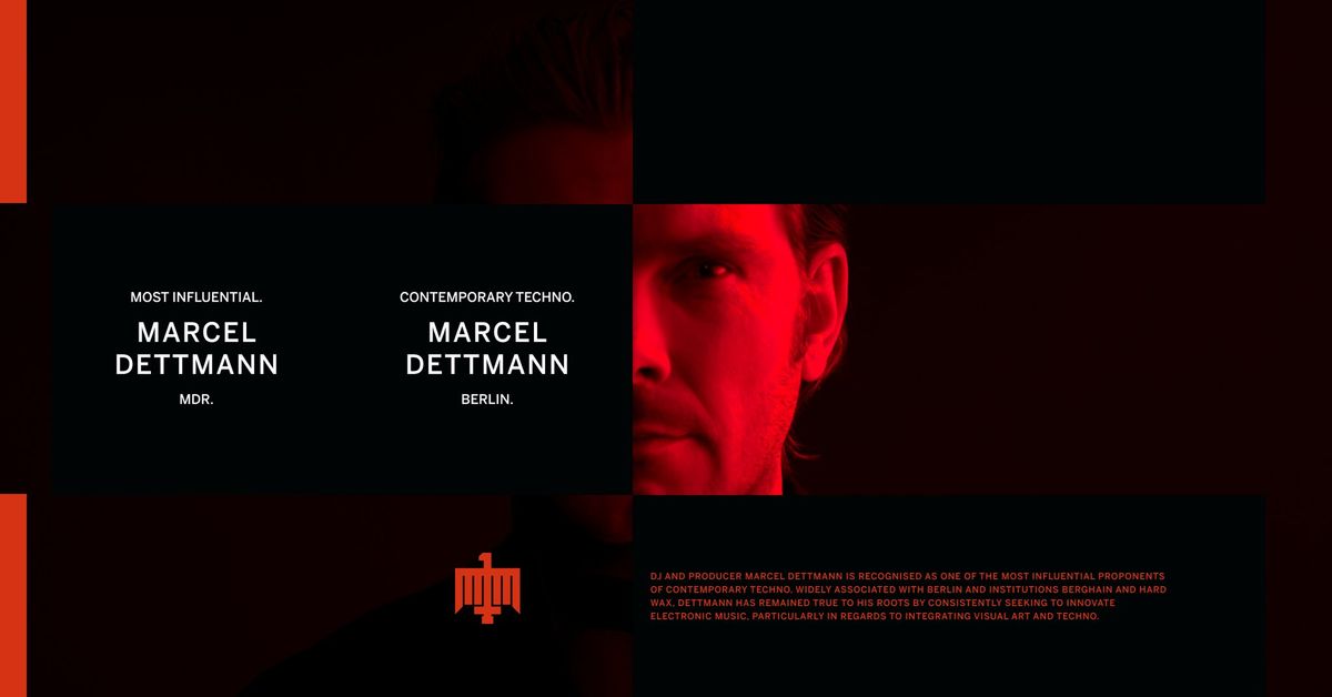 Marcel Dettmann | MDR | Berghain | Berlin