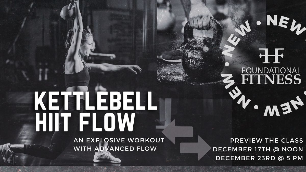 Free Sample Class- Kettlebell HIIT Flow