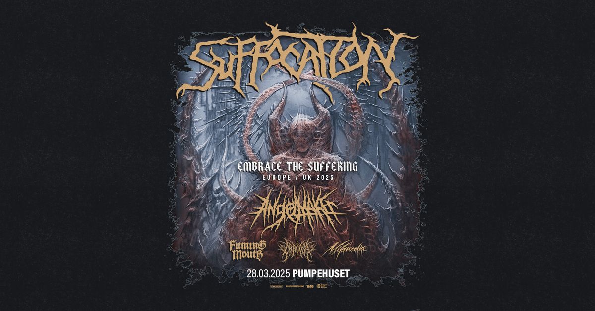 Suffocation - Embrace The Suffering EU\/UK Tour 2025