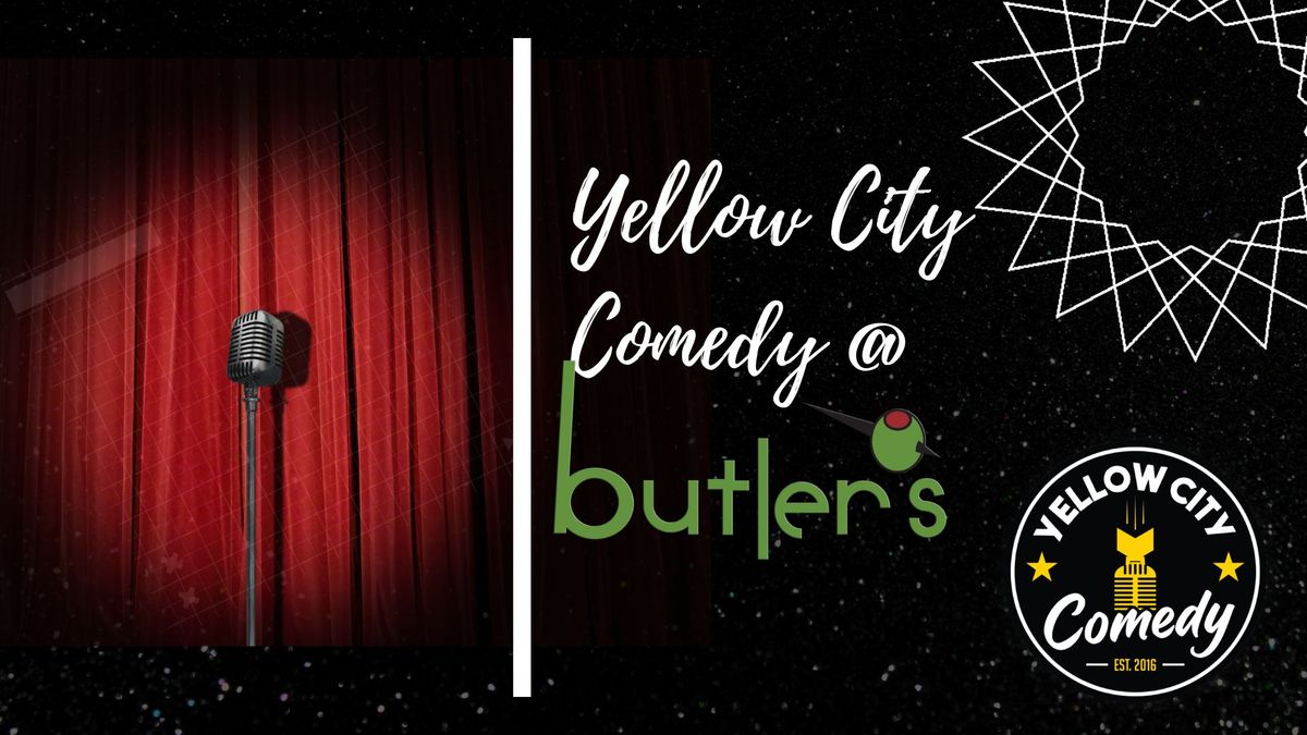 Yellow City Comedy Live @ Butlers