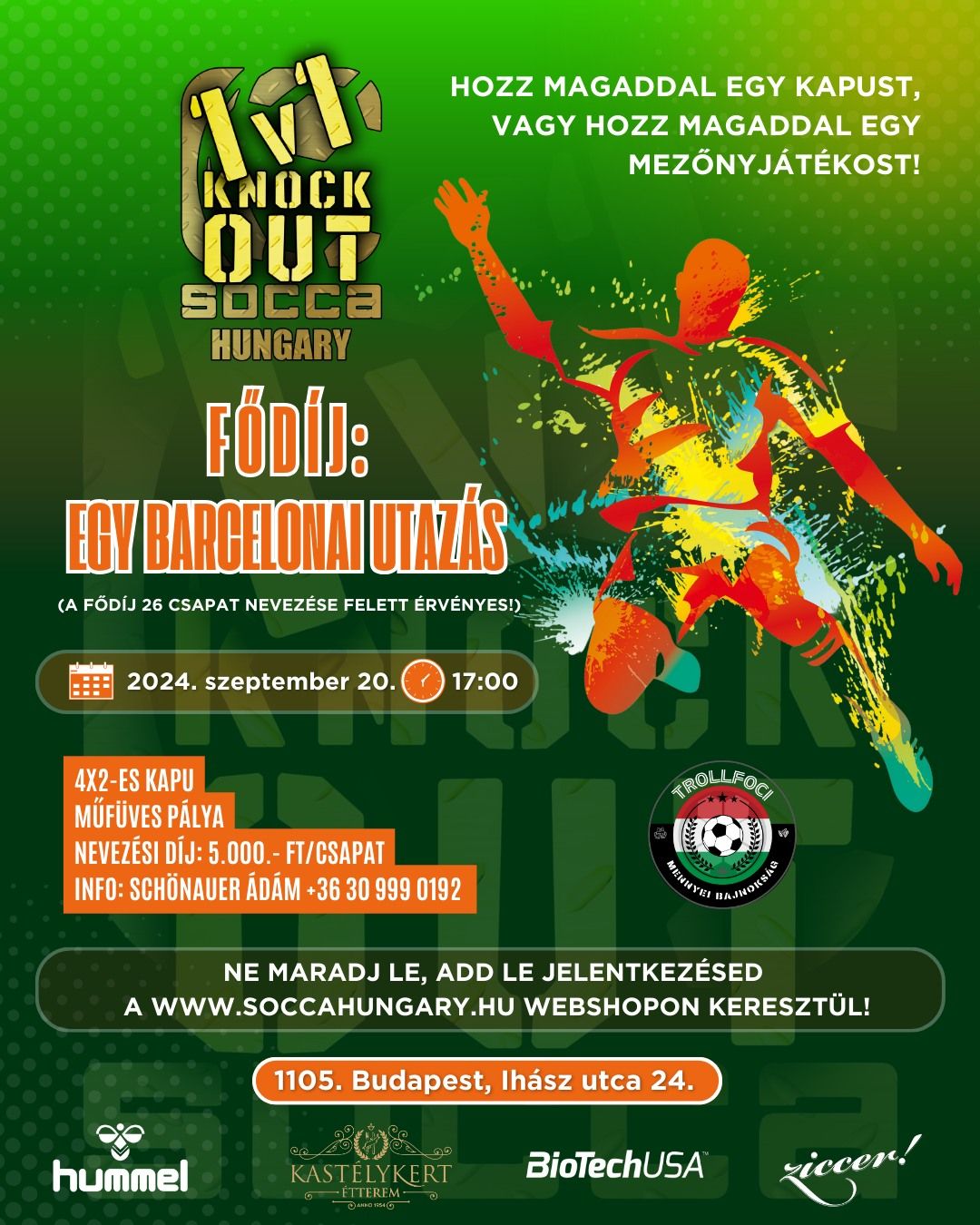 SOCCA x TROLLFOCI - 1V1 KNOCK OUT \/\/ 09.20.