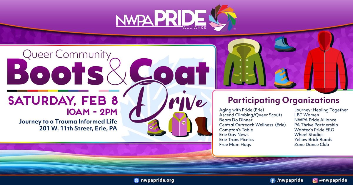 Queer Community Boots & Coat Drive