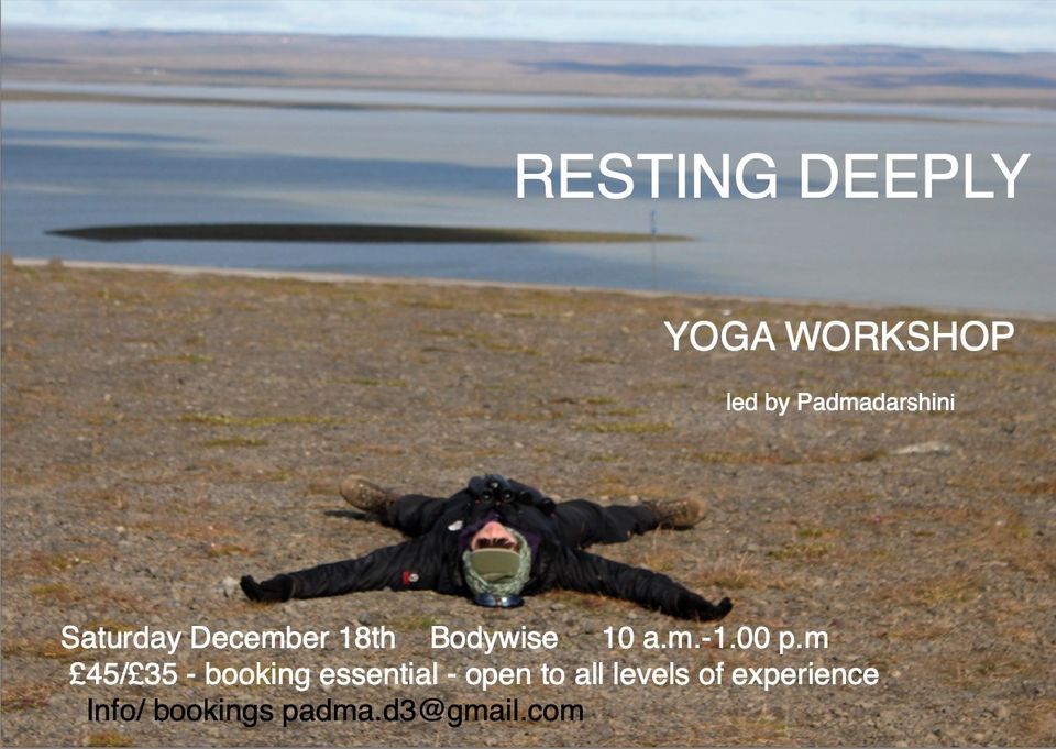 Resting Deeply Yoga Workshop
