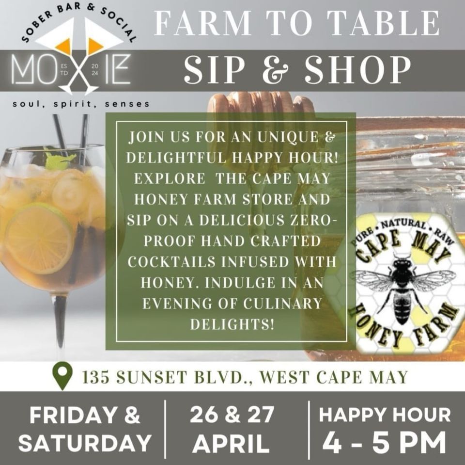 Farm to Table Sip and Shop