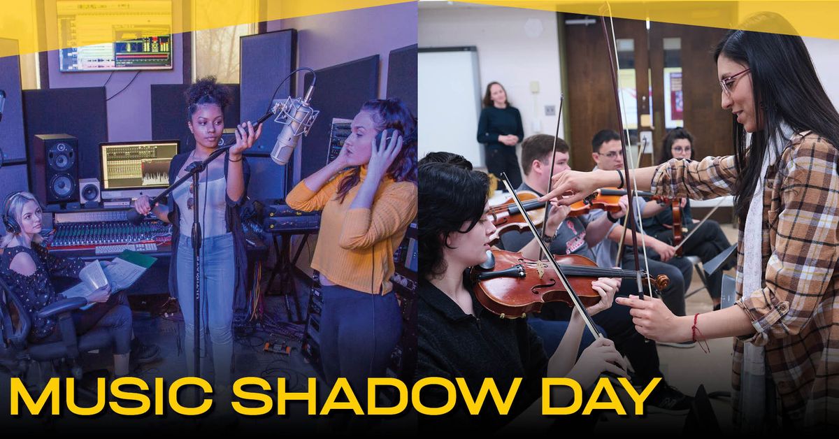 Shadow Day: Experience Music at Rowan!