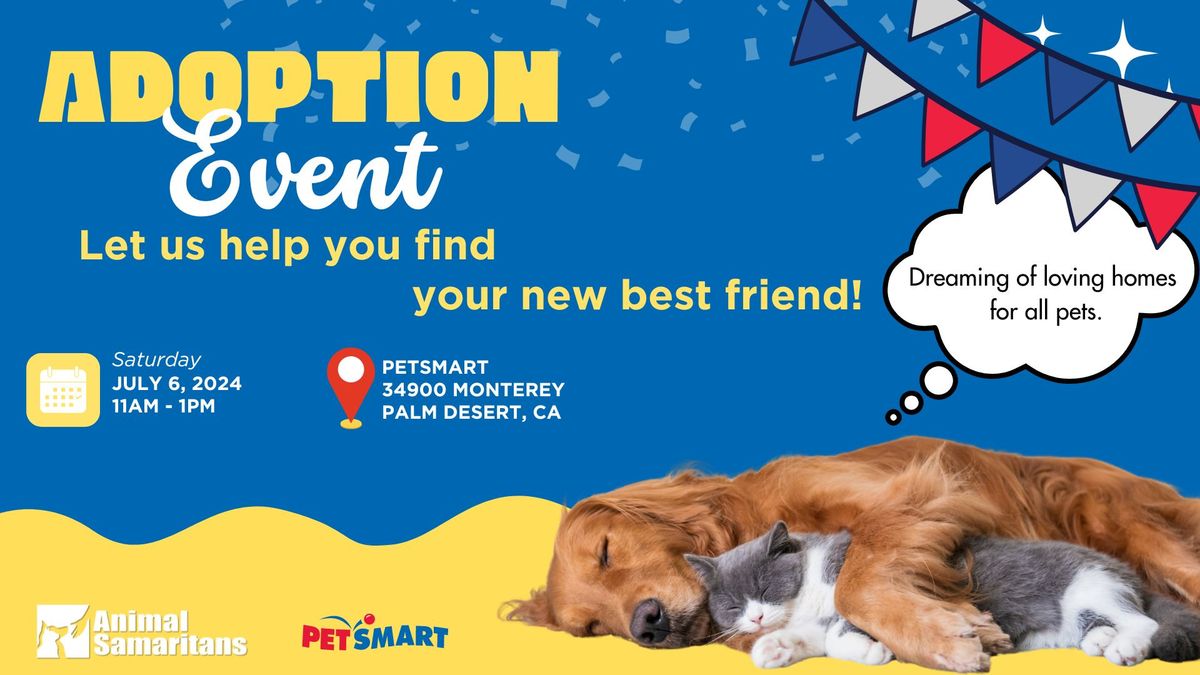 PetSmart Adoption Event with Animal Samaritans
