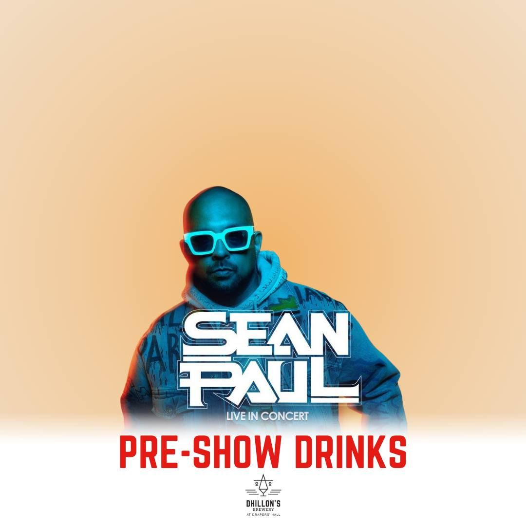 Sean Paul: Pre-Show Drinks