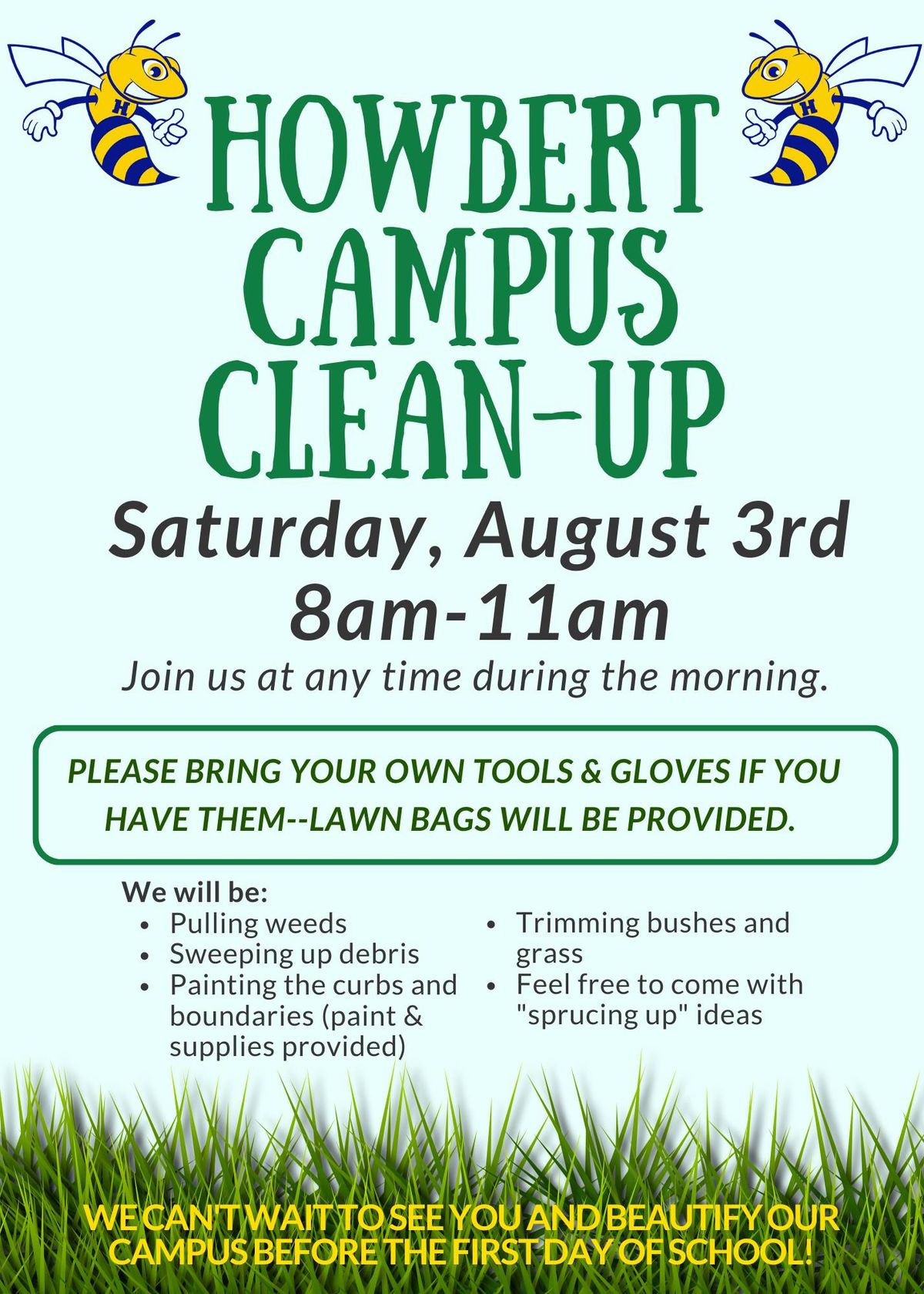 Howbert Campus Clean-Up