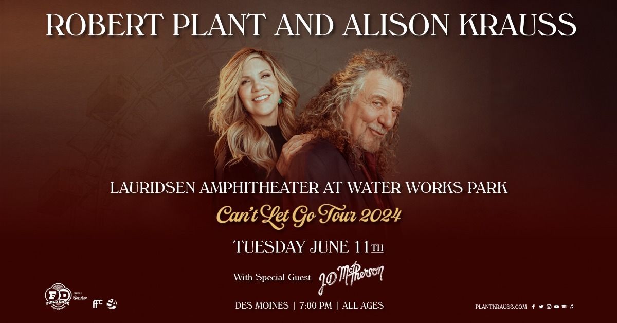 Robert Plant & Alison Krauss at Lauridsen Amphitheater at Water Works Park