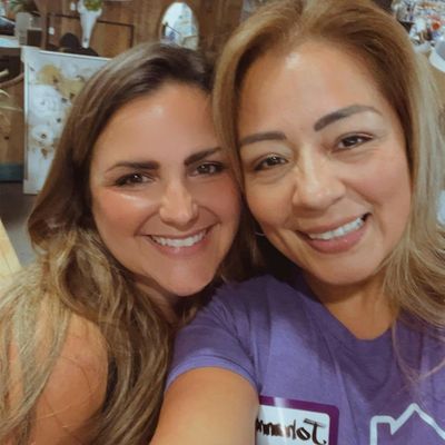 Johanna Castaneda and Trish Reinert