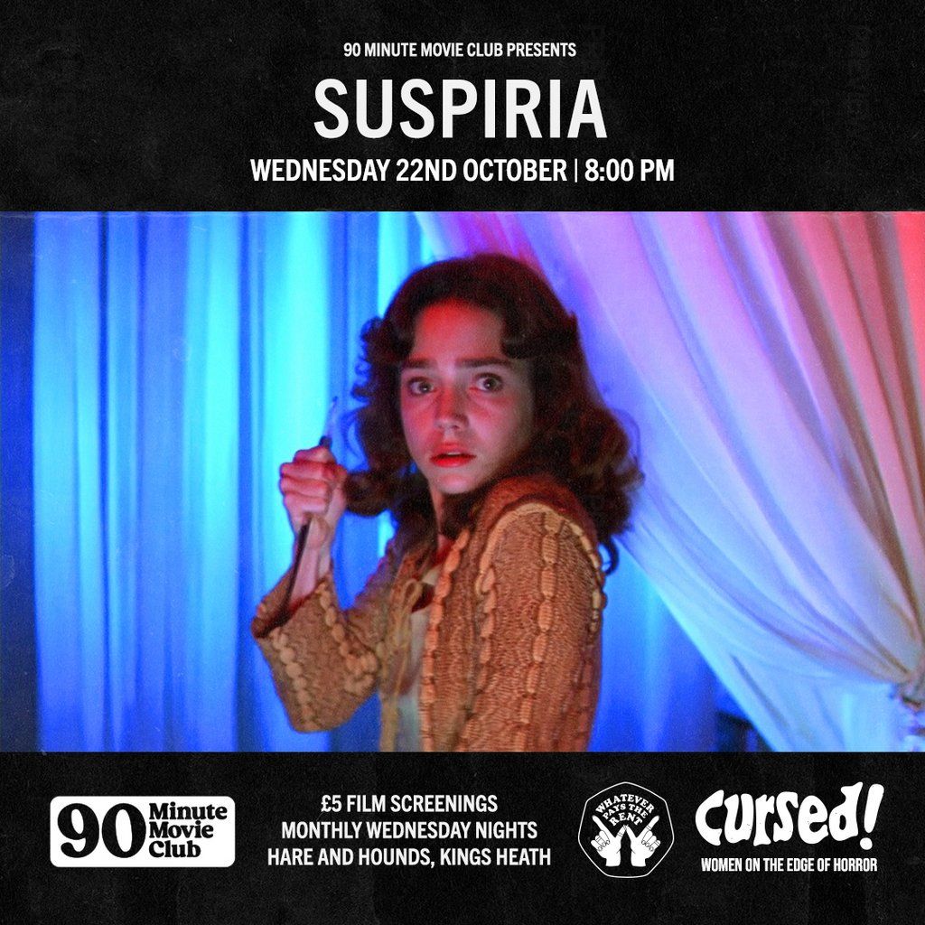 H&H x WPTR 90 Minute Movie Club presents 'Suspiria' (1977)