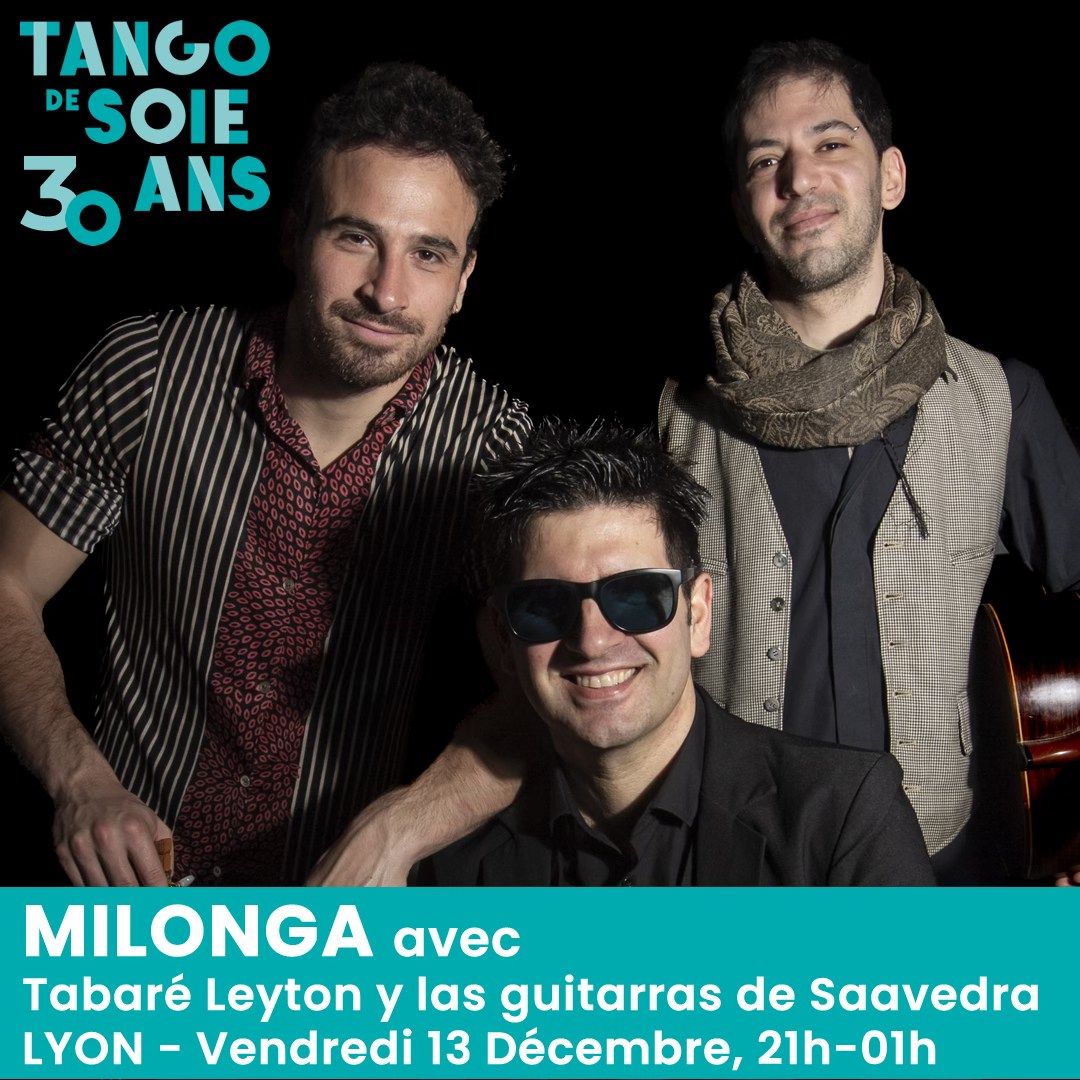 Milonga anim\u00e9e par Tabar\u00e9 Leyton y las guitarras de Saavedra