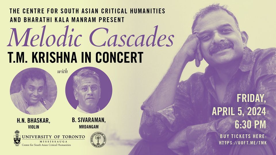 Melodic Cascades: T.M. Krishna in Concert