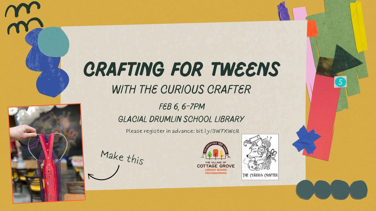 Crafting for Tweens with The Curious Crafter