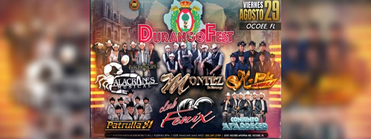 DURANGO FEST EN OCOEE