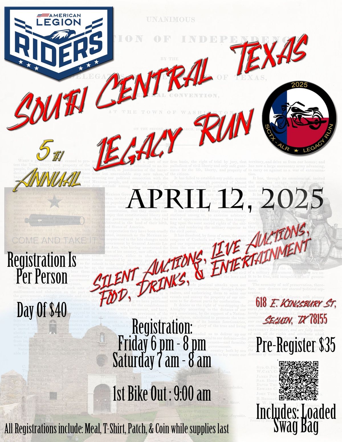 SCTX Legacy Run 