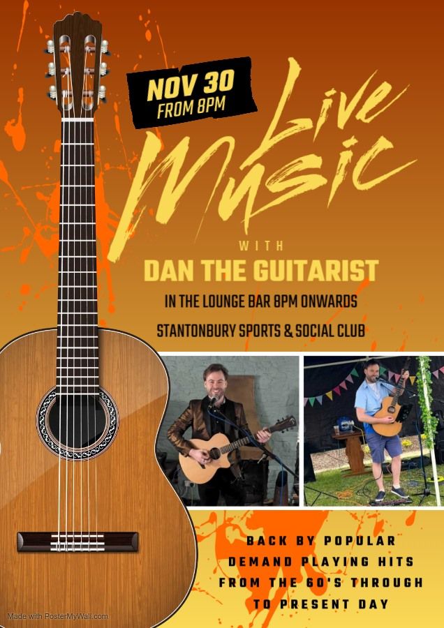 Live Music with Dan the Guitarist!