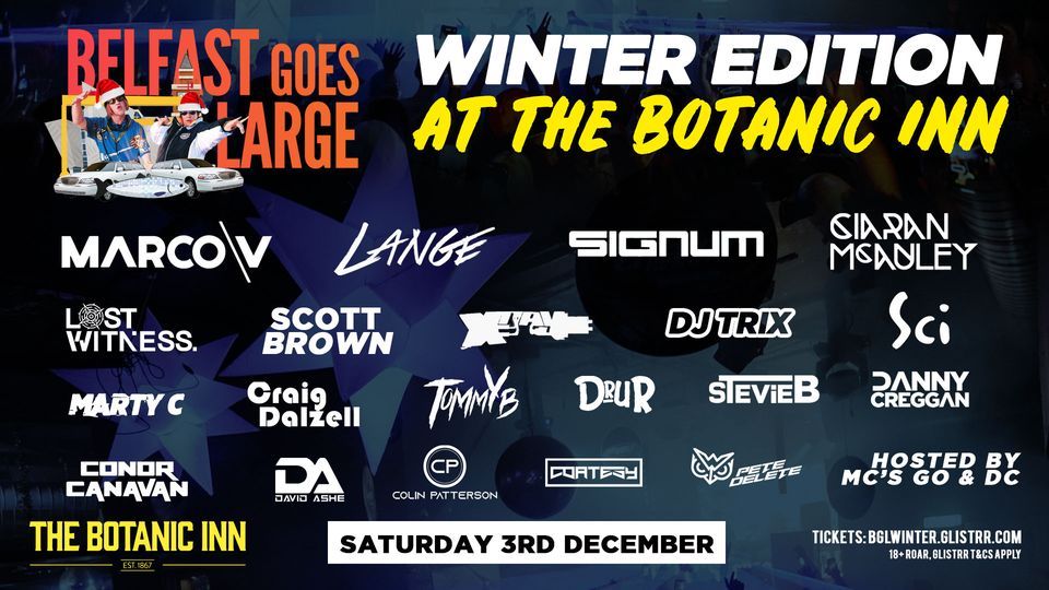 Belfast Goes Large Winter Edition