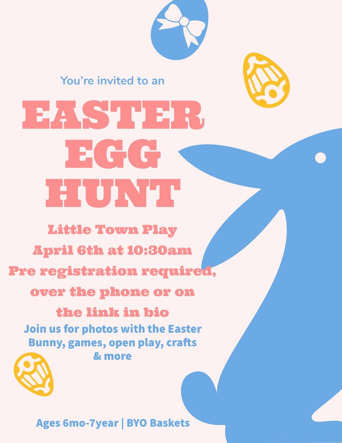 Easter Bunny & Egg Hunt 