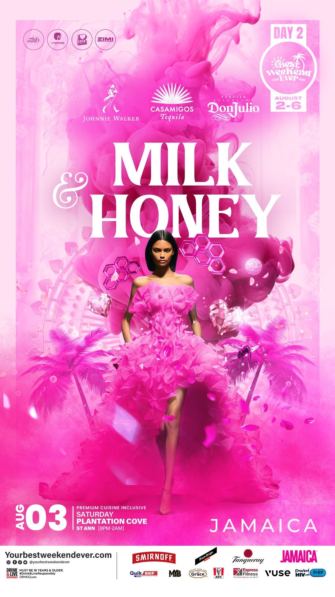 Milk & Honey Jamaica - Best Weekend Ever