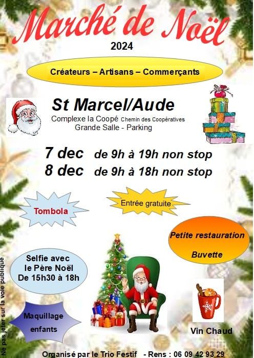 March\u00e9 de No\u00ebl de St Marcel\/Aude March\u00e9