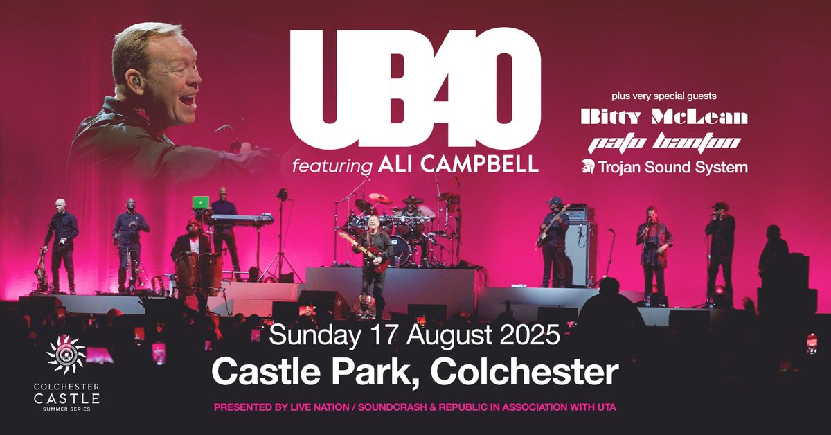 UB40 ft. Ali Campbell | Lower Castle Park, Colchester