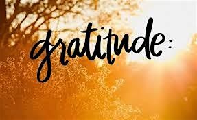 GRATITUDE IS AN ATTITUDE