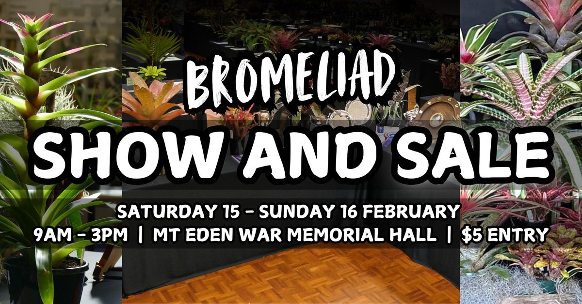 Bromeliad Show and Sale - 2025 Fiesta