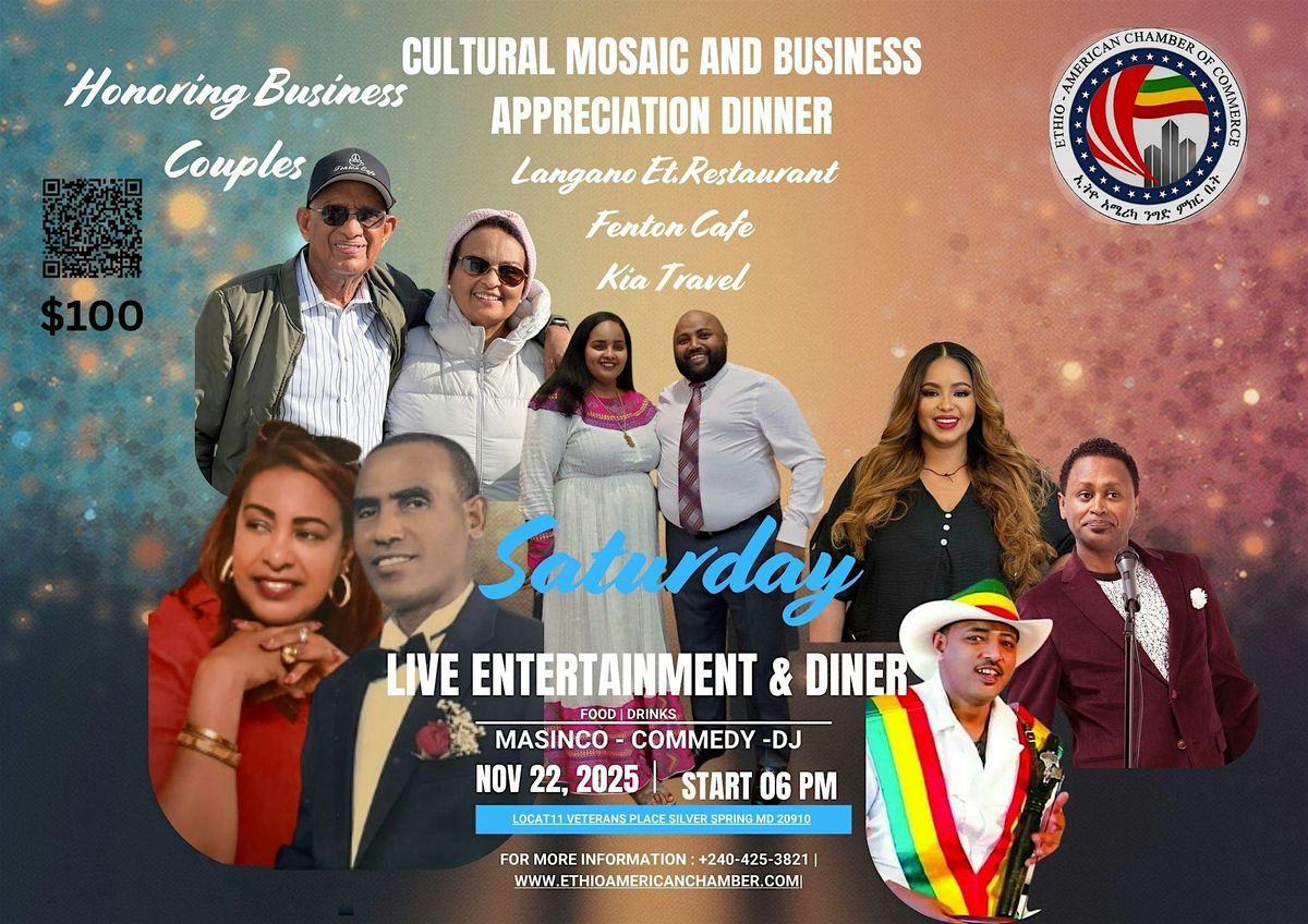 CULTURAL Mosaic Dinner