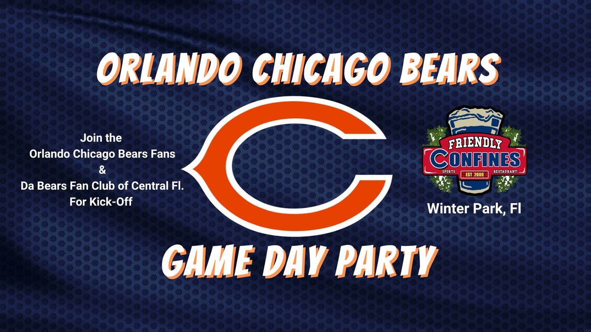 Orlando Chicago Bears Game Day Party