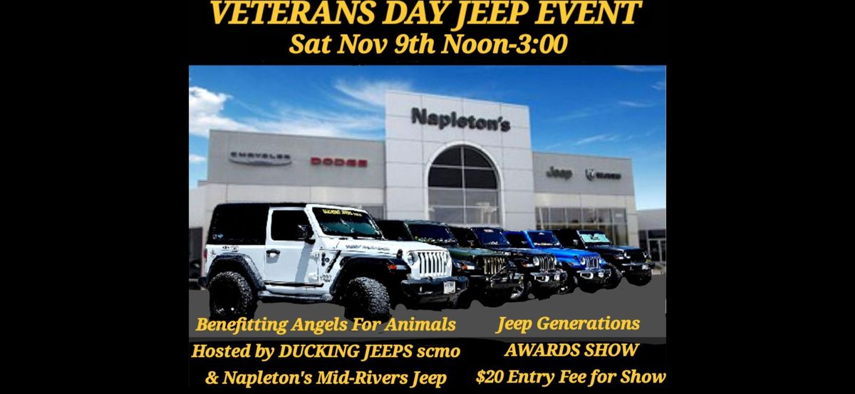 VETERANS DAY JEEP EVENT 