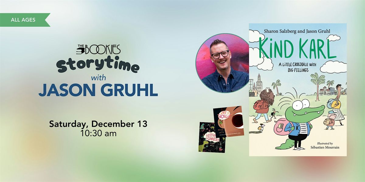 Storytime with Author Jason Gruhl