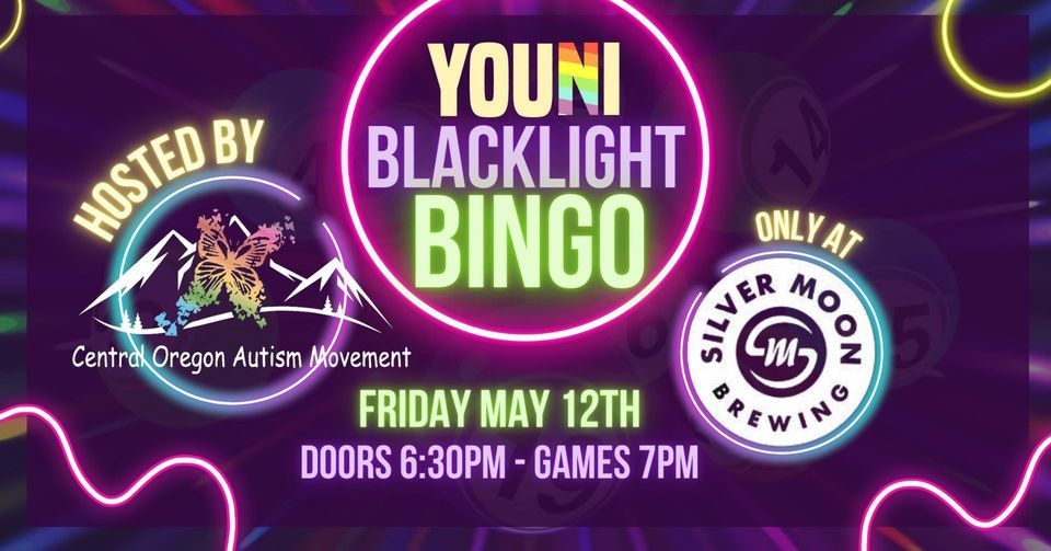 Blacklight BINGO - Party before the annual COAM Color Walk