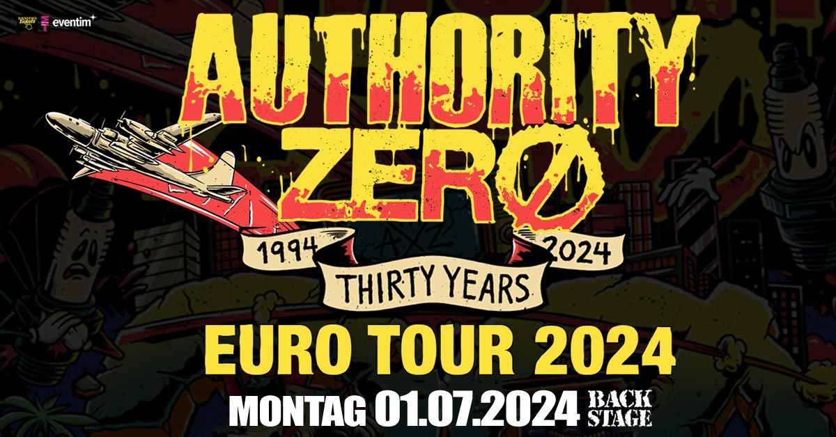 AUTHORITY ZERO  Euro Tour 2024 | Backstage M\u00fcnchen 2024
